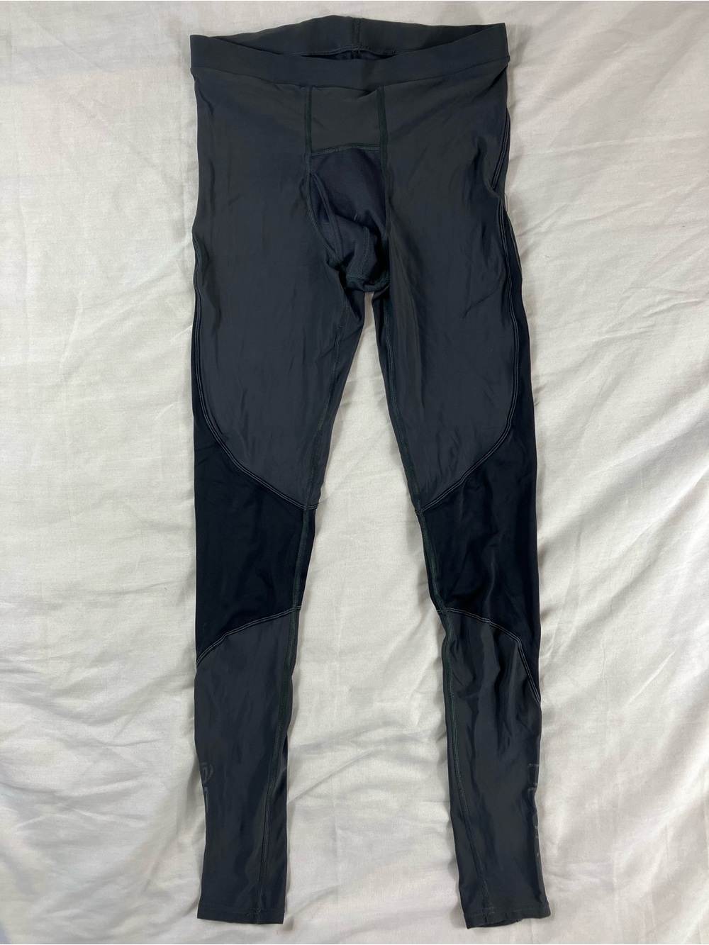 SKINS SERIES-3 Men's Charcoal Grey Long Tights